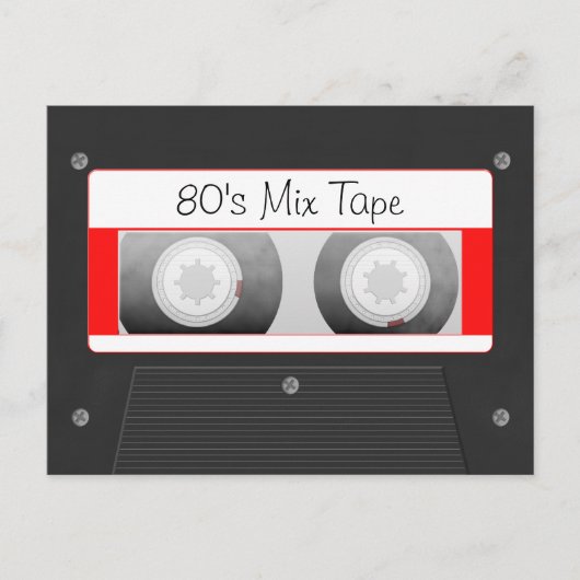 Cassettebandje Briefkaart (Voorkant)