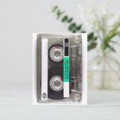 Cassettebandje Briefkaart (Staand voorkant)
