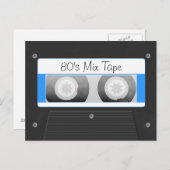 Cassettebandje Briefkaart (Voorkant / Achterkant)