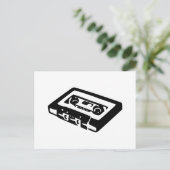 Cassettebandje Briefkaart (Staand voorkant)