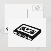 Cassettebandje Briefkaart (Voorkant / Achterkant)
