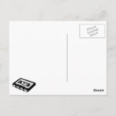 Cassettebandje Briefkaart (Achterkant)