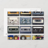 Cassettebandje Briefkaart (Voorkant / Achterkant)