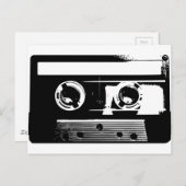 Cassettebandje Briefkaart (Voorkant / Achterkant)