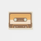 Cassettebandje geïllustreerde Post-it notities Post-it® Notes (Voorkant)