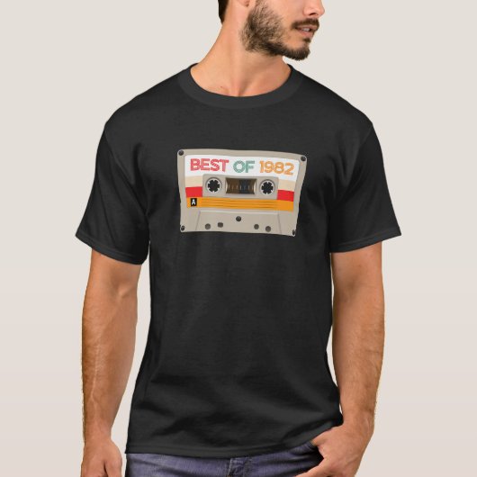  Cassettebandje gesternte cadeaus in het beste gev T-shirt (Voorkant)