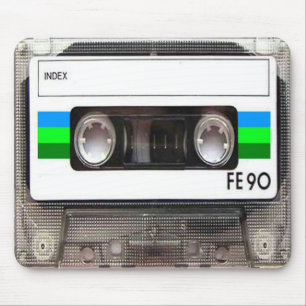 Cassettebandje Groene Muismat