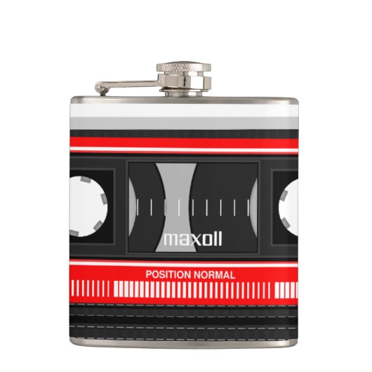 Cassettebandje Heupfles (Voorkant)