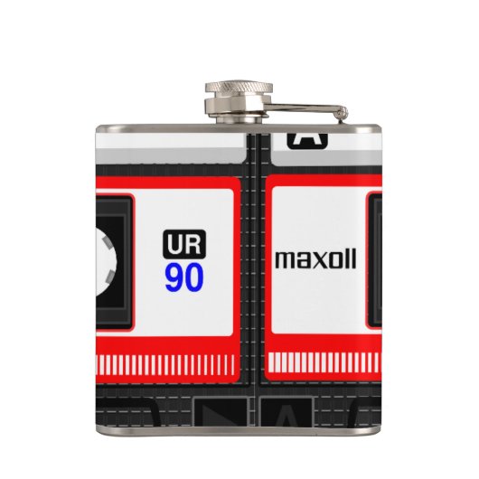 Cassettebandje Heupfles (Achterkant)