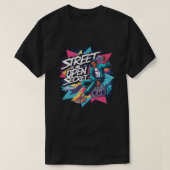  Cassettebandje Hip Hop Muziek 80s 90s Retro T-shirt (Design voorkant)