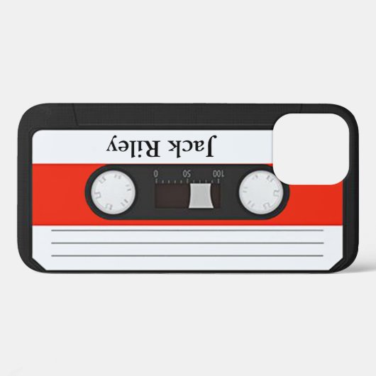 Cassettebandje Hoesje (Achterkant (horizontaal))