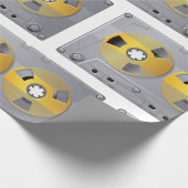 Cassettebandje Illustratie  muziekliefhebber Cadeaupapier