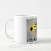 Cassettebandje Illustratie  muziekliefhebber Koffiemok (Links)