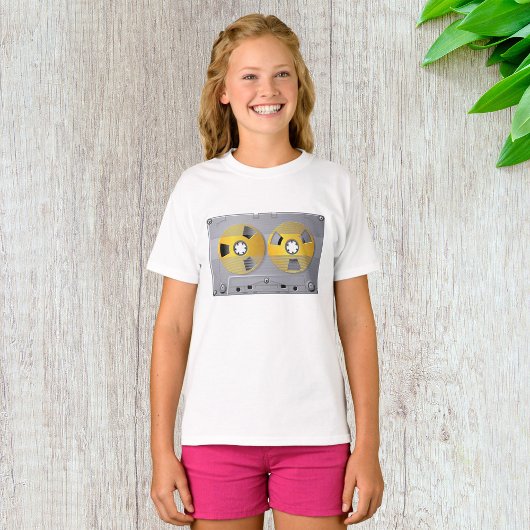 Cassettebandje Illustratie  muziekliefhebber T-shirt