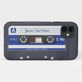 Cassettebandje iPhone 5 Hoesje (Achterkant (horizontaal))