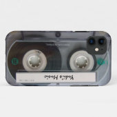 Cassettebandje iphone 5 hoesje (Achterkant (horizontaal))