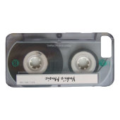 Cassettebandje iPhone 7 hoesje (Achterkant (Horizontaal))