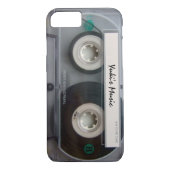 Cassettebandje iPhone 7 hoesje (Achterkant)