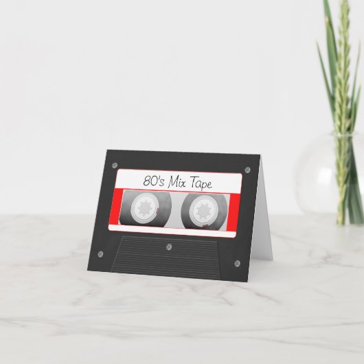 Cassettebandje Kaart (Voorkant)