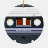 Cassettebandje Keramisch Ornament (Achterkant)