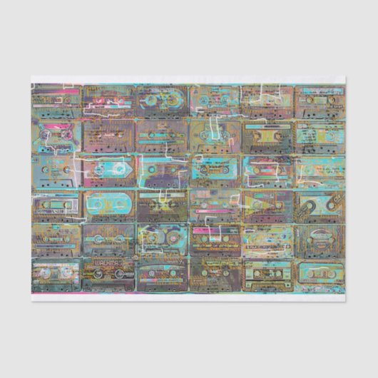 Cassettebandje Kunst voor ontbindpapier of voor in Tissuepapier (Voorkant)