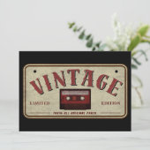  Cassettebandje Limited Edition Music Lover Kaart (Staand voorkant)