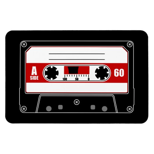 Cassettebandje Magneet (Horizontaal)