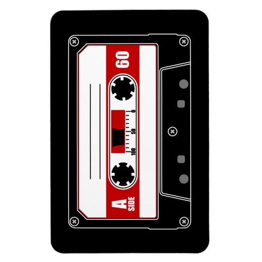 Cassettebandje Magneet (Verticaal)