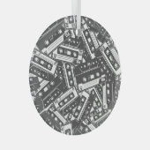 Cassettebandje: Monochroom Patroon Glas Ornament (Voorkant Rechts)