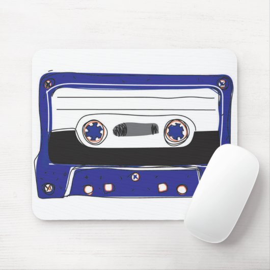 Cassettebandje Muismat (Met muis)