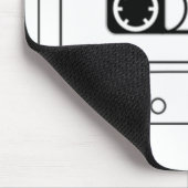 Cassettebandje Muismat (Hoek)