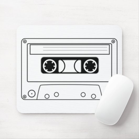 Cassettebandje Muismat (Met muis)