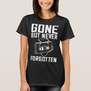 Cassettebandje Muziekspeler Recorder Mix Audio Col T-shirt