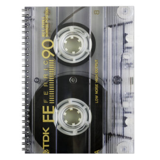 Cassettebandje Notitieboek