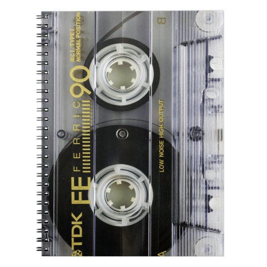  Cassettebandje Notitieboek (Voorkant)