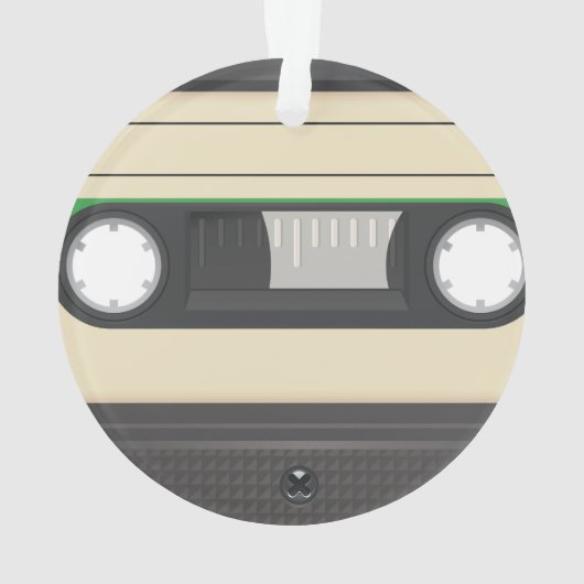 Cassettebandje Ornament (achterkant)