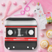 Cassettebandje Papieren Bordje (Feest)