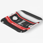 Cassettebandje Papieren Bordje (Gebogen)