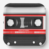 Cassettebandje Papieren Bordje (Voorkant)