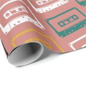 Cassettebandje Patroon Cadeaupapier (Rol Hoek)