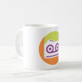 Cassettebandje pictogram koffiemok (Voorkant links)