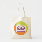 Cassettebandje pictogram tote bag (Voorkant)