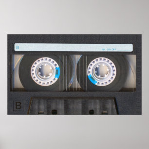 Cassettebandje Poster