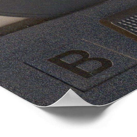 Cassettebandje Poster (Hoek)