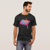 Cassettebandje Potlood Shirt 80's Music Mixtape St (Voorkant volledig)
