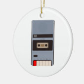 Cassettebandje Recorder Keramisch Ornament (Links)