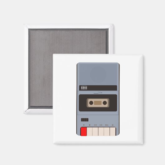 Cassettebandje Recorder Magneet (Voorkant / Achterkant)