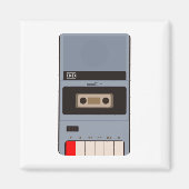 Cassettebandje Recorder Magneet (Voorkant)