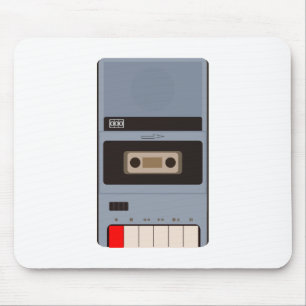 Cassettebandje Recorder Muismat