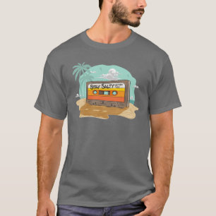 Cassettebandje Retro 80's op het verblijf Salty Ma T-shirt